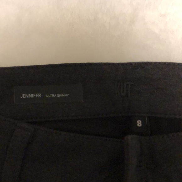 Kut from the Kloth ultra skinny ‘Jennifer’ charcoal trouser, size 8, NBW - Picture 2 of 6